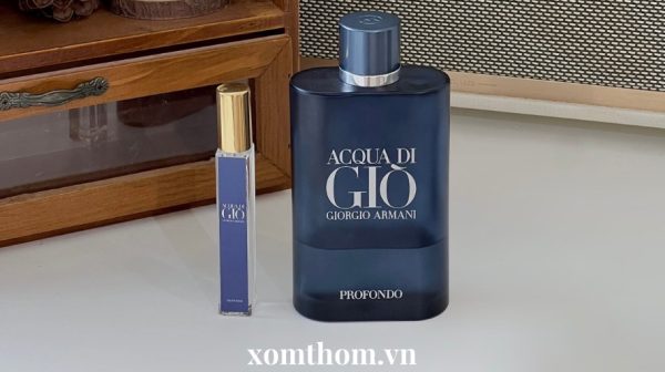 Review giò xanh Giorgio Armani Profondo